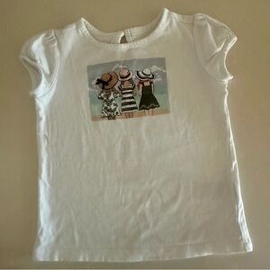Janie and Jack Best Friends Getaway Tee Size 3